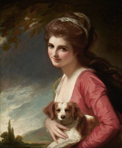 Lady Hamilton als Natur von George Romney